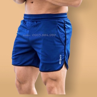 Quần đùi gym ecth nam 3 màu chất đẹp , ảnh thật mã quần đùi nam tập gym, chạy bộ