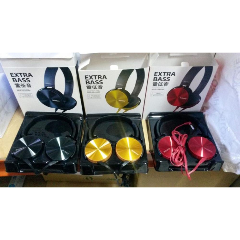 Tai nghe Sony Extra Bass MDR- XB450AP Bass sâu và chắc