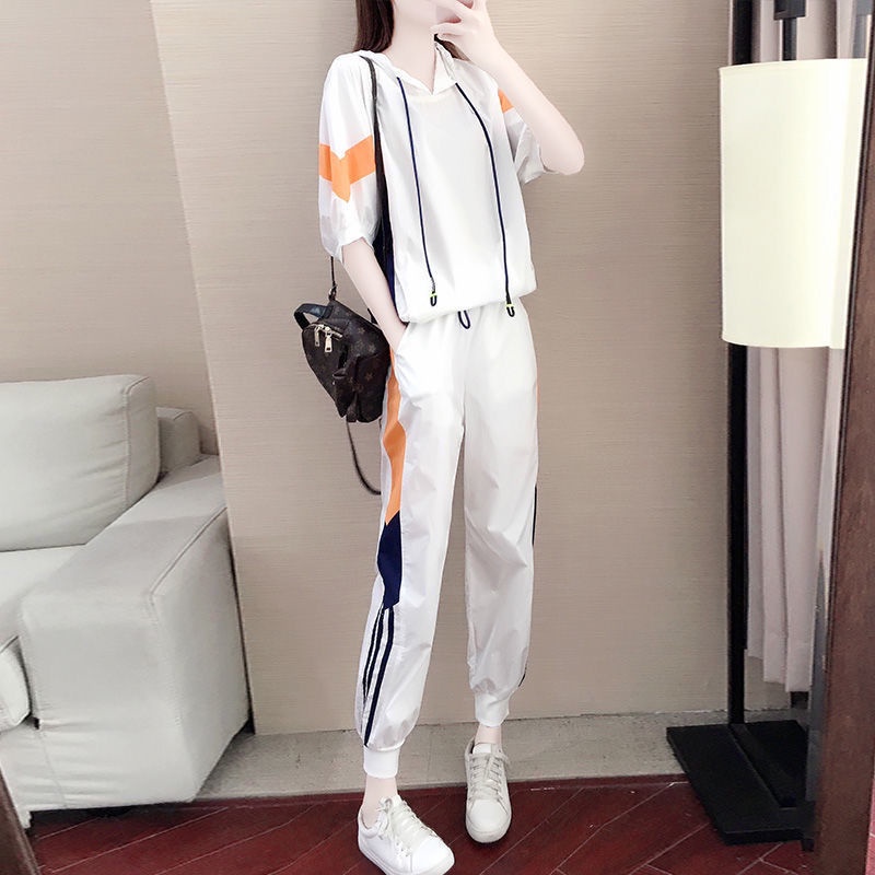 Bộ Đồ Thể Thao Dáng Rộng Thời Trang Mùa Hè Giản Dị Dành Cho Nữ