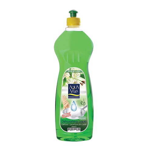 Nước rửa bát AquaVera hương Hoa táo 750ml
