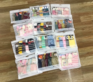 Set 5 đôi tất NB cho bé