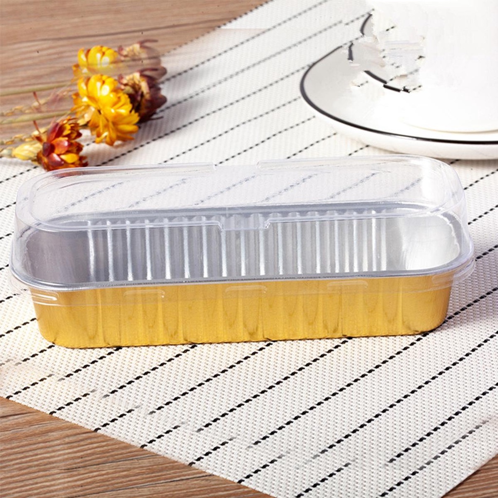 Hộp Giấy Nhôm Đựng Bánh Tráng Miệng Chịu Nhiệt 200ml