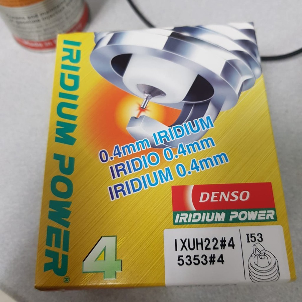 Bugi Denso Iridium IXUH22 - Giác 16 chân dài ren 12 - chính hãng 100%