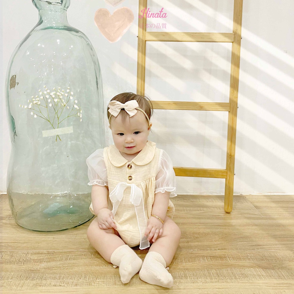 Set Bodysuit dễ thương cho bé gái HINATA BF54