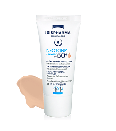 [CHÍNH HÃNG]Isispharma Neotone Prevent SPF 50+ Light Tint (30 ml): Kem chống nắng, mờ nám, sáng da và che khuyết điểm.