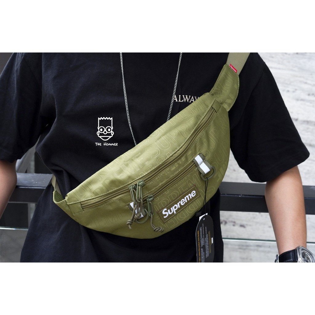 Túi bao tử Supreme Waist Bag SS19 ( Ảnh thật) | BigBuy360 - bigbuy360.vn