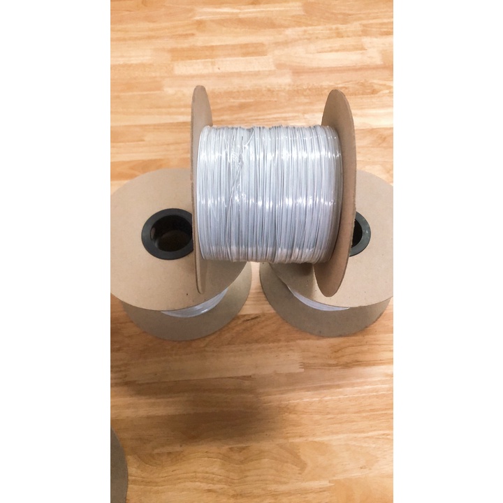 Dây buộc lõi thép vỏ nhựa PE. Đường kính 0.75mm phủ bì 2.0mm