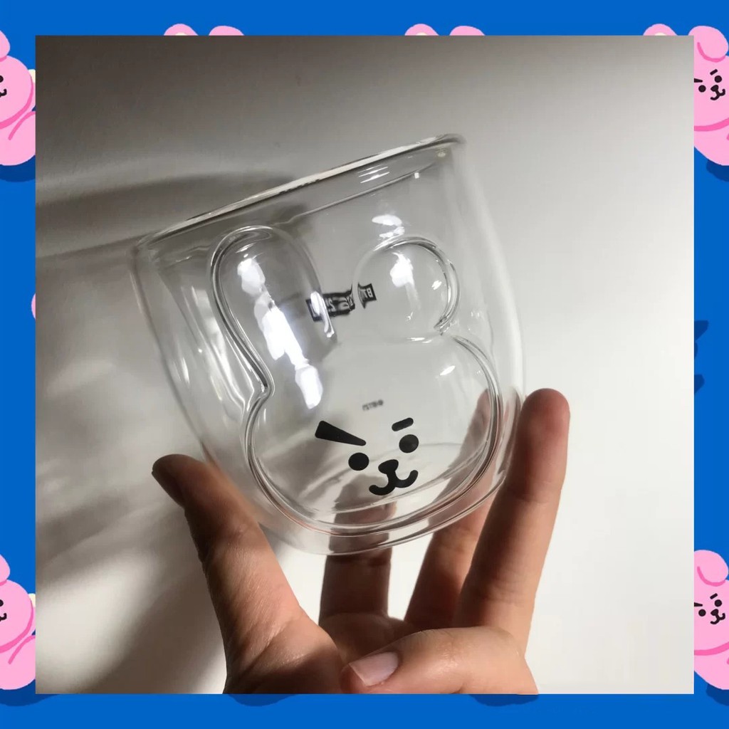 Ly Uống Nước In Hình Nhân Vật BTS Bt21 Dễ Thương