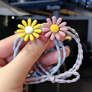 [ Hot Trend ] Dây Buộc Tóc Hoa Cúc Hàn Quốc nhiều màu sắc - thun đôi cực bền - co giãn thoải mái