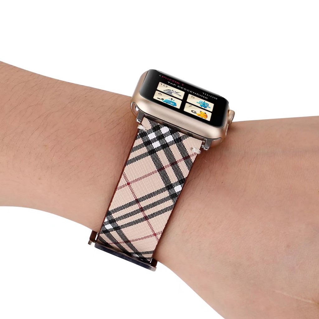 Dây đeo đồng hồ thời trang cho for Apple Watch 7/6 / SE / 5 / 4 / 3 / 2 / 1