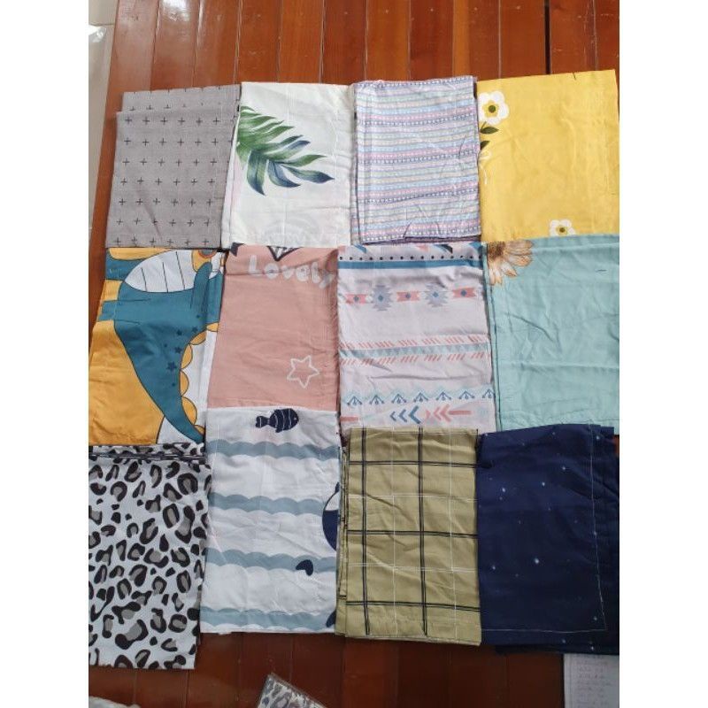 Vỏ gối ôm, vỏ gối nằm cotton đũi (cotton tici), cotton poly chất mát mềm, mịn, ảnh thật giá rẻ, được chọn ngẫu nhiên