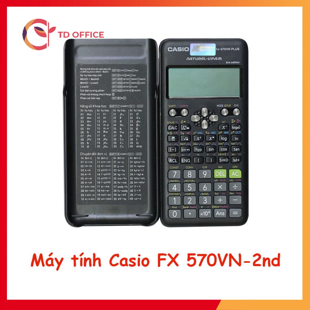 Máy tính Cầm Tay FX 570VN Plus 2nd Editon, Máy Tính Giá Rẻ Dành Cho Học Sinh Cực Tốt TD OFFICE