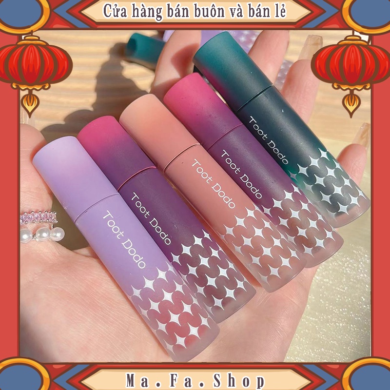 Son môi màu lì Toot Dodo thiết kế vỏ hình bông hoa dễ thương