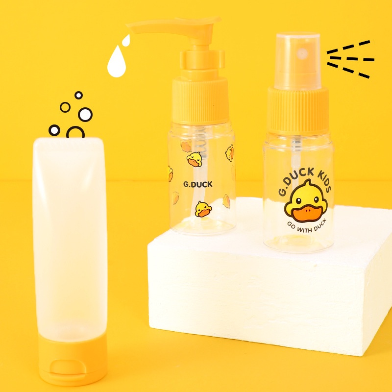 Chai rỗng xịt phun sương chiết cồn mang đi du lịch mini