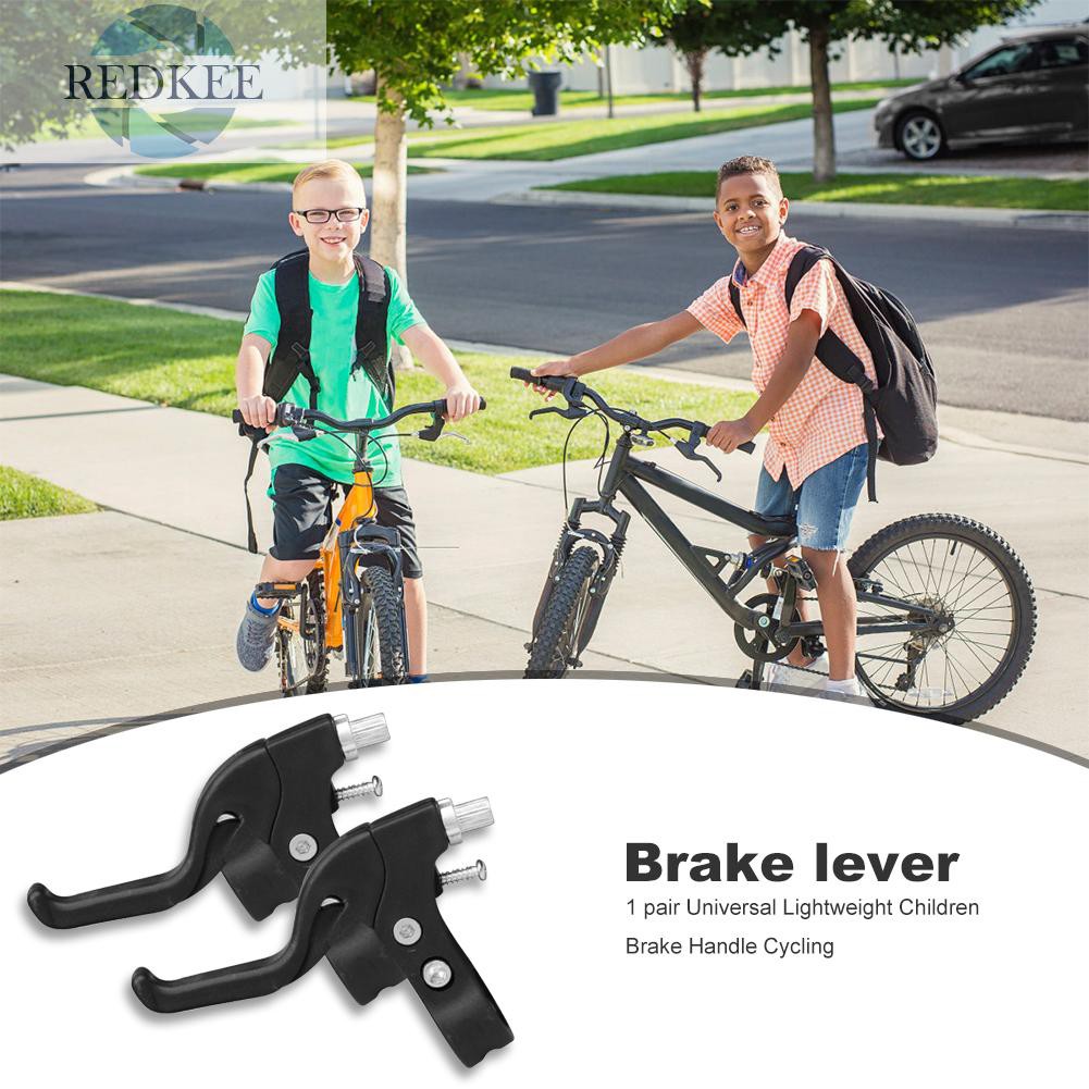 1 Cặp Tay Thắng Xe Đạp Trẻ Em Màu Đỏ 22mm 7 / 8 Inch
