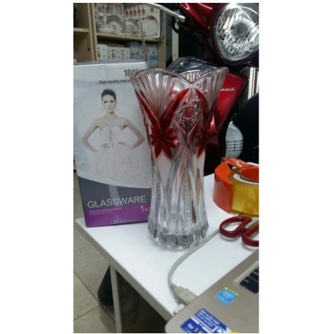 Lọ cắm hoa 25cm, 30cm màu - LH 25cm (giao mẫu ngãu nhiên)