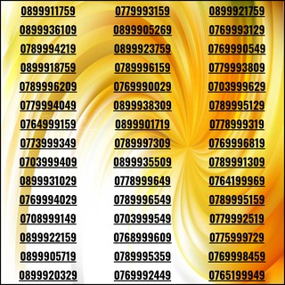 Sim đẹp Miền Nam chọn lọc