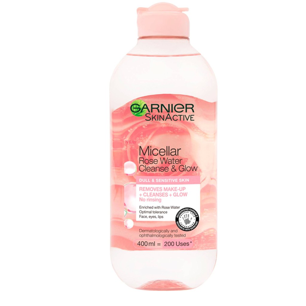 Nước Tẩy Trang Garnier Micellar Cleansing Water 400ml, Dầu tẩy trang Gariner Pháp 400ml làm sạch sâu cho da