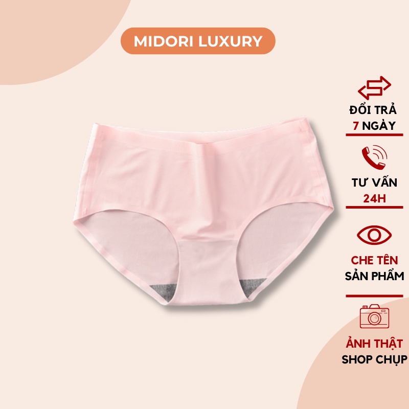 Quần lót nữ đúc su không đường may mềm mịn mát co dãn thoáng mát không lộ viền khi mặc quần bó