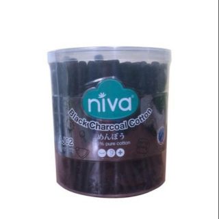 Tăm Bông Cao Cấp Dùng Cho Người Lớn 100 AJC1(100 Que, Than Hoạt Tính)