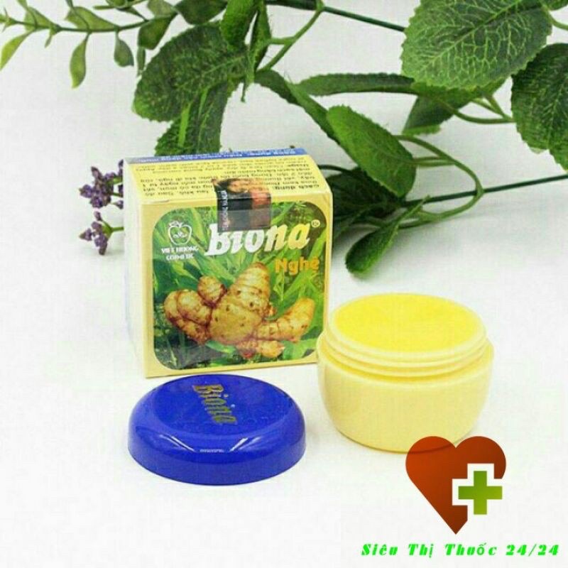 KEM BIONA MỤN VỚI NGHỆ VÀ VITAMIN B2