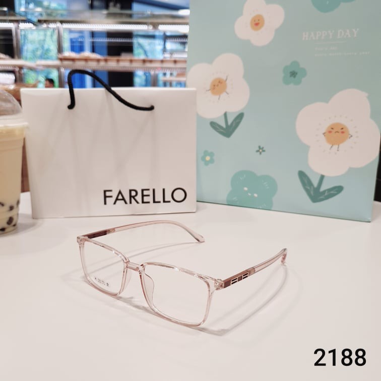 Gọng kính nam nữ Lilyeyewear nhựa dẻo, mắt vuông, nhiều màu - Y2188 | BigBuy360 - bigbuy360.vn