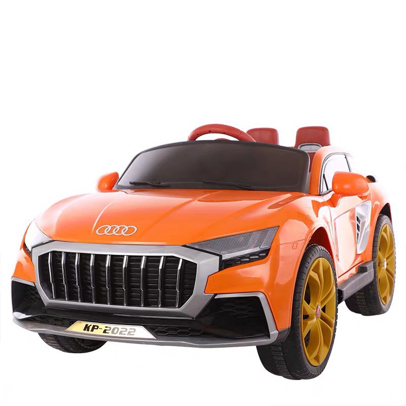 Ô tô xe điện đồ chơi AUDI KP-2022 vận động cho bé 2 chỗ 4 động cơ (Đỏ-Trắng-Cam-Đen-Xanh)