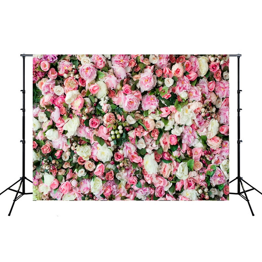 Phông Nền Chụp Ảnh Họa Tiết Hoa Hồng Xinh Xắn