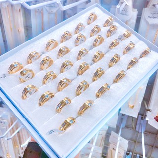 Nhẫn titan ko đen 2 kiểu