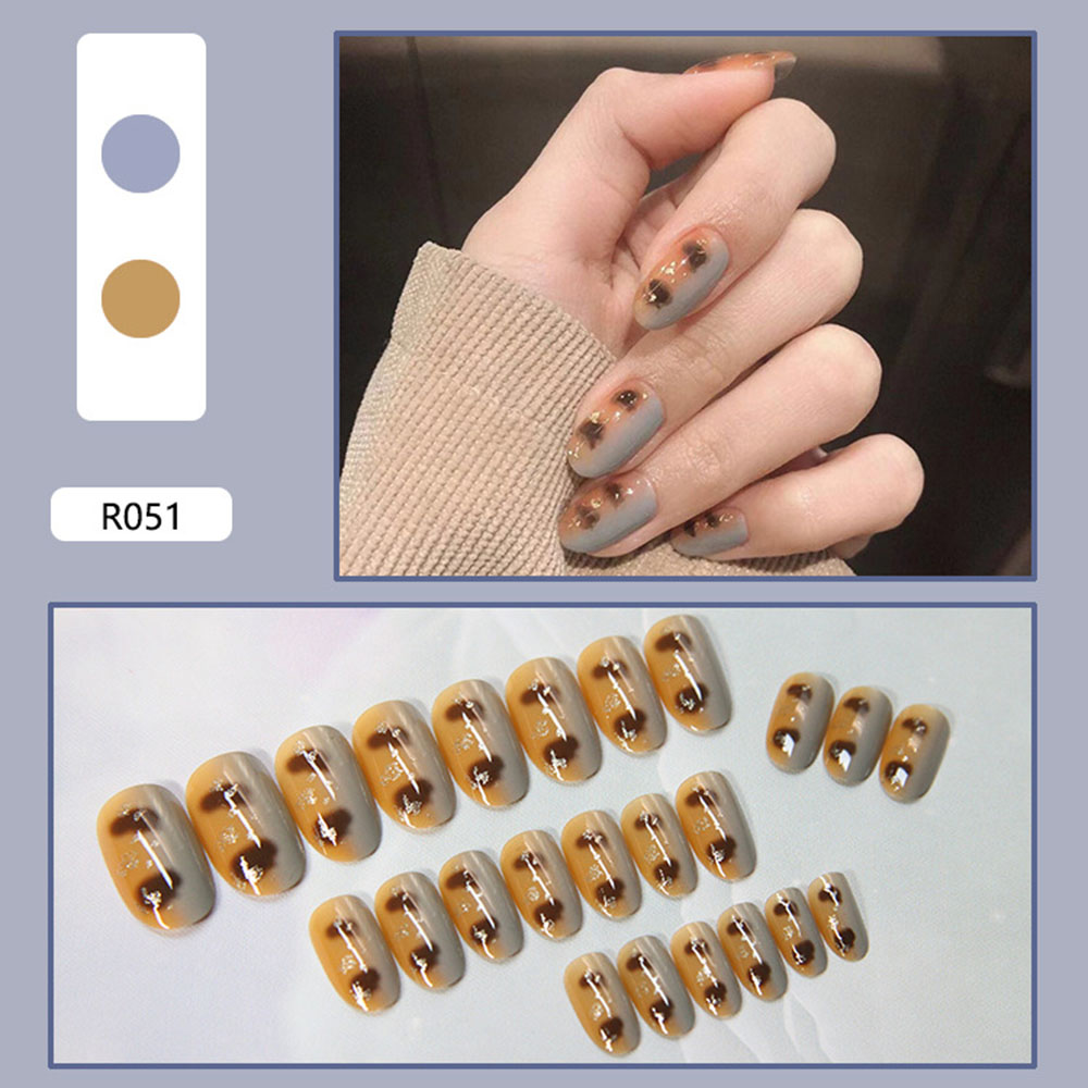 Bộ 24 Móng Tay Giả Thích Hợp Trang Trí Nghệ Thuật