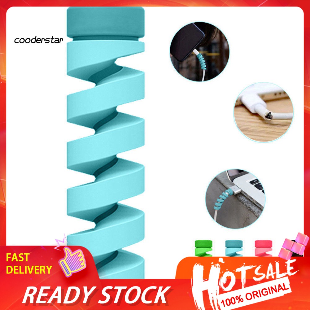 Set 4 đầu bọc bảo vệ dây cáp sạc/ tai nghe đa năng tiện lợi