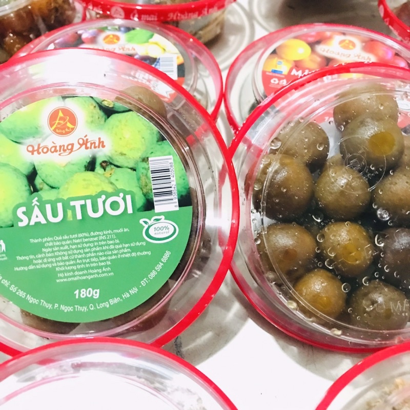 Ô Mai Hoàng Ánh 180g -đặc sản Hà Nội Phố