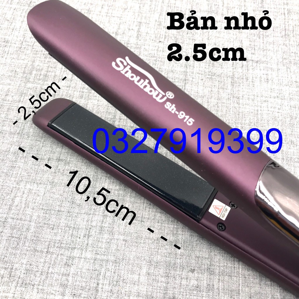✅Free Ship✅ Máy duỗi tóc cao cấp bản nhỏ 915