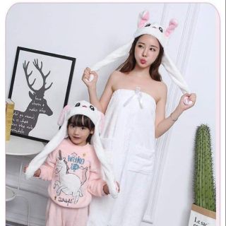 Combo 2 nón Nón tai thỏ
