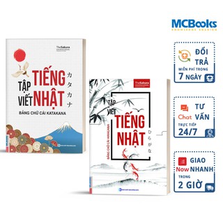 Sách Combo Tập Viết Tiếng Nhật Bảng Chữ Cái Katakana Và Hiragana