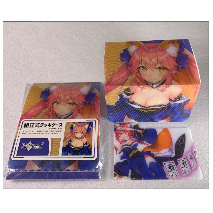 Hộp xếp dùng để đựng card game gần 200 lá - Deckbox Anime siêu đẹp - Tamamo No Mae FGO Fate Grand Order