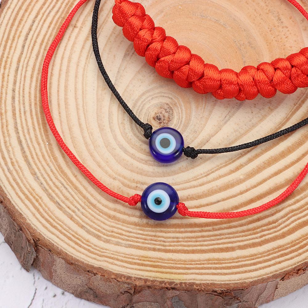 Vòng Tay Dây Đỏ May Mắn Handmade Có Khóa Có Thể Điều Chỉnh