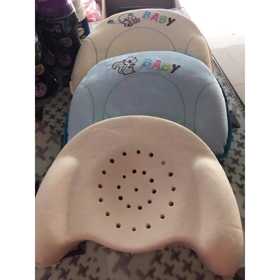 Gối cao su non chống lệch đầu cho bé BABY