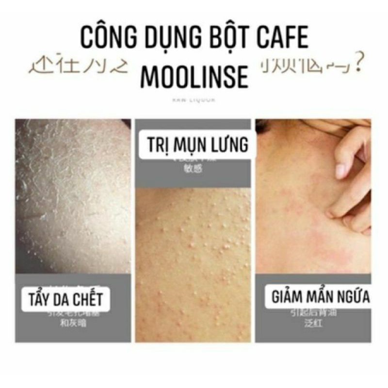 Muối biển cà phê dầu dừa tẩy tế bào chết