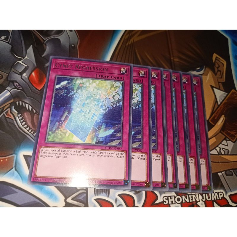 Tên thẻ bài yugioh: Cynet Regression - GEIM-EN057 - Rare 1st Edition