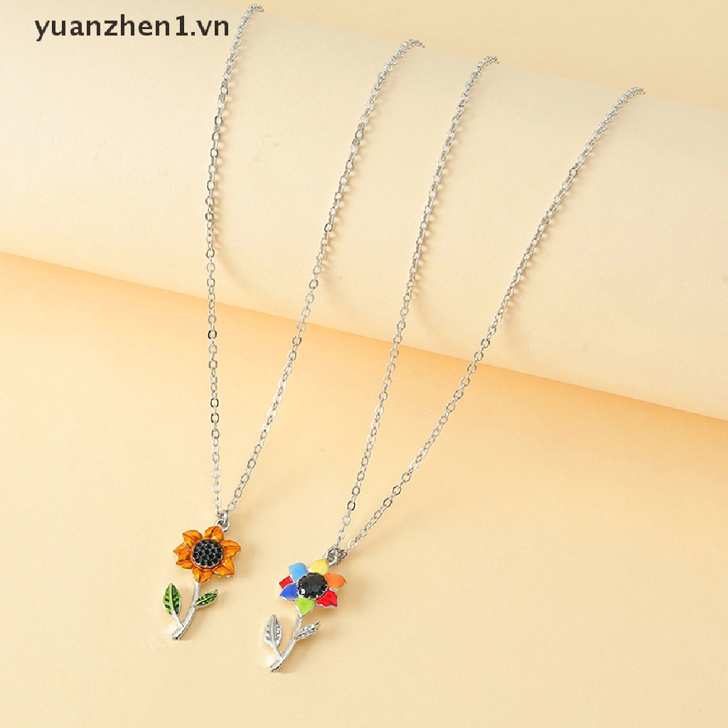 Vòng cổ Mặt Hoa Hướng Dương Thời Trang Cho Nữ