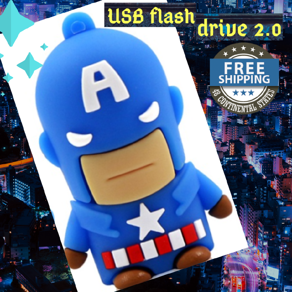 Usb 64gb 32gb 16gb 8gb 4gb 2gb 1gb Hình Captain America | BigBuy360 - bigbuy360.vn