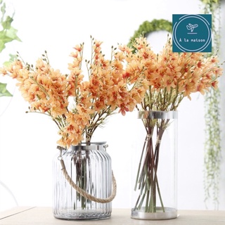 Bó 6 cành lan nam phi size nhí cao 34cm trang trí xinh đẹp dùng trong thiết kế trang trí đám cưới,cô dâu, nội thất