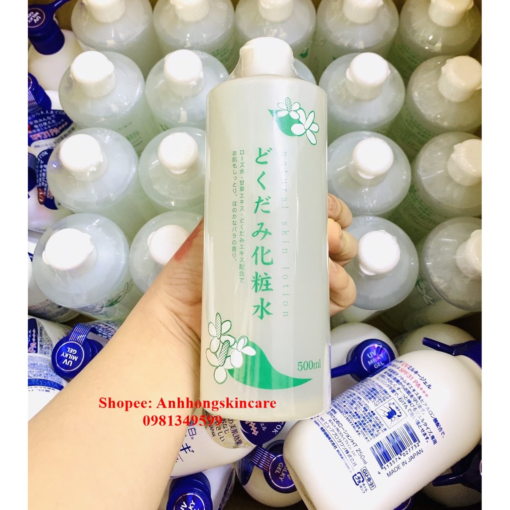 Nước Hoa Hồng Diếp Cá Dokudami Skin Lotion 500ml