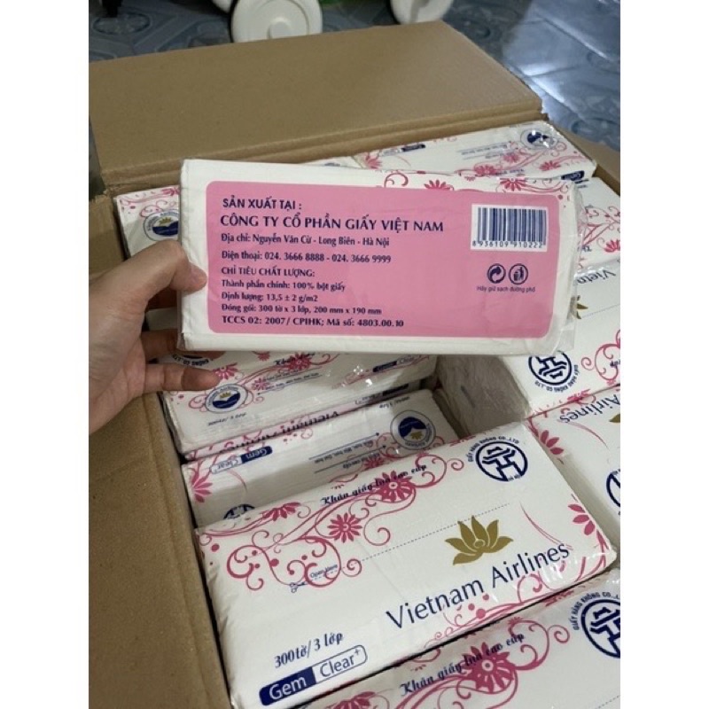 GIẤY ĂN CAO CẤP 3 LỚP ❤️FREESHIP❤️KHÔNG CHẤT TẨY TRẮNG KHÔNG MÙI