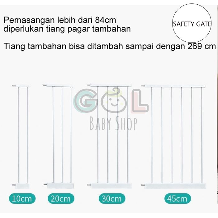 Hàng Rào Chắn Cửa / Cầu Thang 78 Dài 20 An Toàn Cho Bé