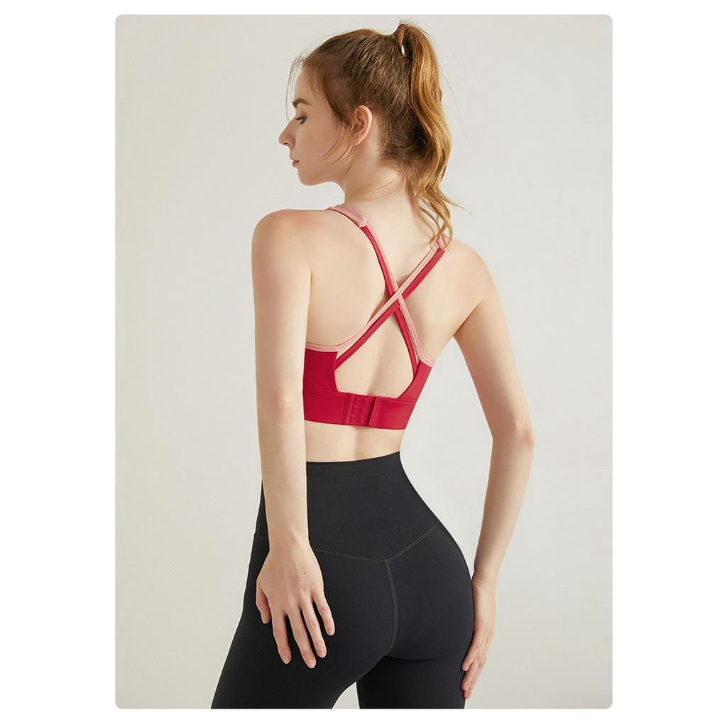 Áo tập yoga hai dây bản to sát nách hàng QUảng Châu cao cấp