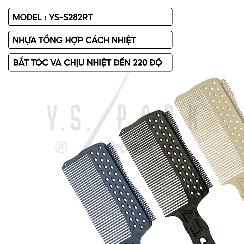 Lược kê tông cắt tóc YS PARK professional cho người thuân tay phải YS-S282RT chính hãng