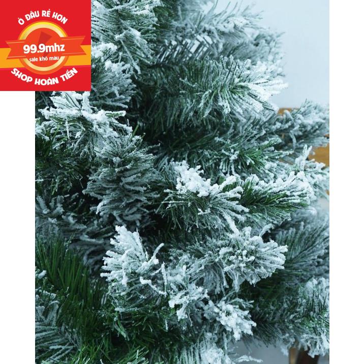 Cây Thông Noel Phủ Tuyết 90cm, 1m2, 1m5, 1m8, 2m1, 2m4, 3m Cây Thông Trang Trí Noel Giáng Sinh Hàng Việt Nam Cao Cấp