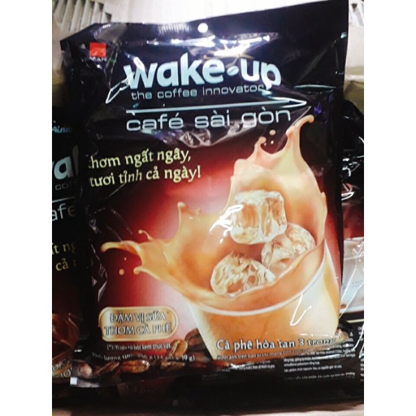 Cà phê sữa Wake-up cafe Sài Gòn - Túi 24 gói